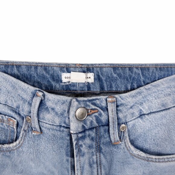 Good American Women's Distressed Good Boy High Waist Jeans Size 4 27 - Picture 3 of 4